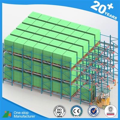 Automatic radio pallet shuttle racking