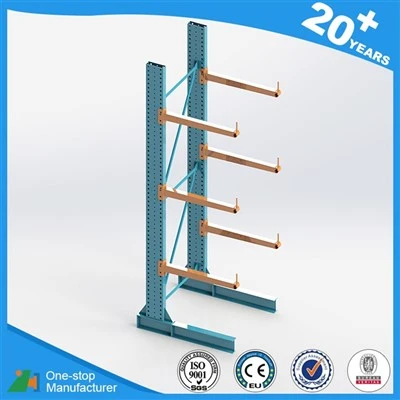 Industrial cantilever rack for accessories storage