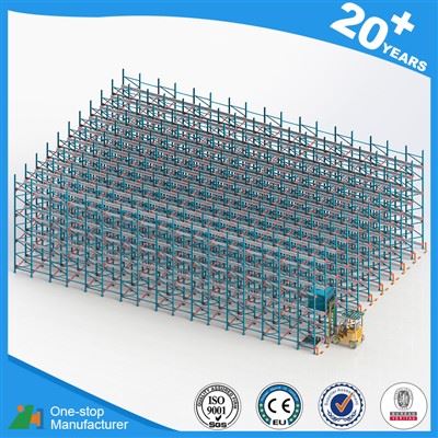 High performance shuttle racking for warehouses