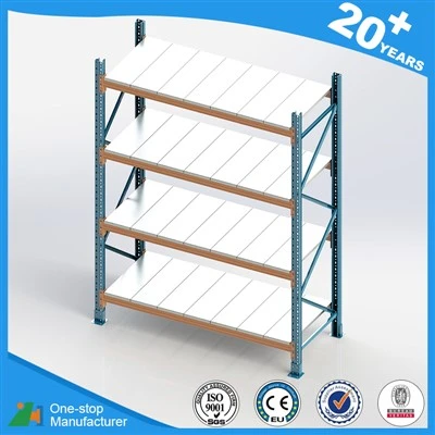 Static selective pallet racking rows