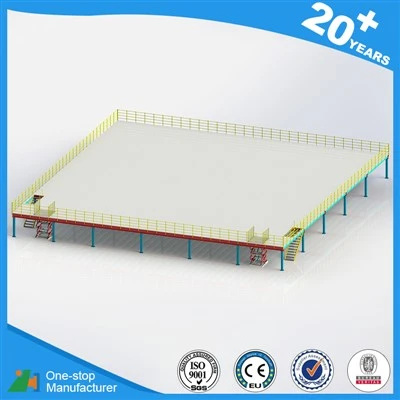 Modular Multi-Tier Shelving Loft System
