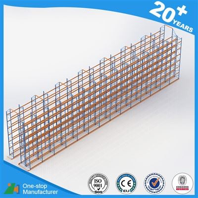 Very narrow aisle VNA racking system